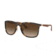 Ray-Ban RB4313 Progressive Prescription Sunglasses, 58mm, Matte Havana, RB4313-894-13-58-PRO