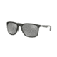 Ray-Ban RB4313 Sunglasses 637988-58 - Matte Trasparent Grey Frame, Grey Mirror Silver Gradient Lenses