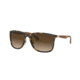 Ray-Ban RB4313 Sunglasses 894/13-58 - Matte Havana Frame, Brown Gradient Dark Brown Lenses