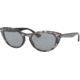 Ray-Ban RB4314N Sunglasses 1250Y5-54 - Womens, Havana Grey Frame, Blue Mir Gold Lenses