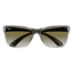 Ray-Ban RB4331F Sunglasses 64777Z-61 - , Light Grey Gradient Green Lenses