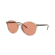 Ray-Ban RB4371 Sunglasses 640374-55 - Trasparent Light Brown Frame, Orange Lenses