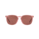 Ray-Ban RB4387F Progressive Prescription Sunglasses, 55mm, Transparent Pink, RB4387F-126575-55-PRO