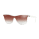 Ray-Ban RB4440N Sunglasses 6357V0-41 - Matte Trasparent Frame, Clear Gradient Red Mirror Red Lenses