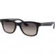 Ray-Ban RB4640 Sunglasses, Black, Grey Gradient Dark Grey, 50, RB4640-601-M3-50