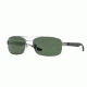 Ray-Ban RB8316 Single Vision Prescription Sunglasses RB8316-004-62 - Lens Diameter 62 mm, Frame Color Gunmetal