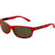 Ray-Ban RJ9056S Progressive Prescription Sunglasses RJ9056S-189-71-5016 - Lens Diameter 50 mm, Frame Color Red