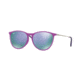 Ray-Ban RJ9060SF Progressive Prescription Sunglasses, 52mm, Violet Fluo Trasp Rubber, RJ9060SF-70084V-52-PRO