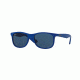 Ray-Ban RJ9062S Progressive Prescription Sunglasses RJ9062S-701780-48 - Lens Diameter 48 mm, Frame Color Matte Blue