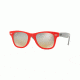 Ray-Ban JUNIOR WAYFARER RJ9066S Progressive Prescription Sunglasses RJ9066S-7040B8-47 - Lens Diameter 47 mm, Frame Color Coral