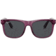Ray-Ban RJ9069S Sunglasses, Transparent Violet, Dark Grey, 48, RJ9069S-706987-48