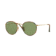 Ray-Ban ROUND METAL M RB3447JM Bifocal Prescription Sunglasses RB3447JM-168-4E-50 - Lens Diameter 50 mm, Frame Color Camouflage Brown/Green