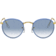 Ray-Ban ROUND METAL M RB3447JM Sunglasses 91963F-50 - , Clear Gradient Blue Lenses