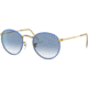 Ray-Ban ROUND METAL M RB3447JM Sunglasses 91963F-50 - , Clear Gradient Blue Lenses