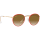 Ray-Ban ROUND METAL M RB3447JM Sunglasses 919651-50 - , Clear Gradient Brown Lenses