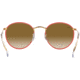 Ray-Ban ROUND METAL M RB3447JM Sunglasses 919651-50 - , Clear Gradient Brown Lenses