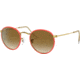 Ray-Ban ROUND METAL M RB3447JM Sunglasses 919651-50 - , Clear Gradient Brown Lenses