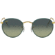 Ray-Ban ROUND METAL M RB3447JM Sunglasses 9196BH-50 - , vintage green gradient blue Lenses