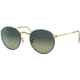 Ray-Ban ROUND METAL M RB3447JM Sunglasses 9196BH-50 - , vintage green gradient blue Lenses