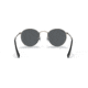 Ray-Ban Round Metal Sunglasses - Men's, Antique Gunmetal Frame, Dark Grey 53 mm Lenses, RB3447-9229B1-53