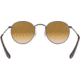 Ray-Ban ROUND METAL RB3447N Sunglasses 004/51-50 - Gunmetal Frame, Crystal Brown Gradient Lenses