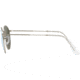 Ray-Ban Round Metal Sunglasses - Men's, Silver Frame, Light Green Mirror Silver 50 mm Lenses, RB3447-019-30-50