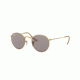 Ray-Ban RB3447 Bifocal Prescription Sunglasses, 53mm, Gold, RB3447-9064V8-53-BI