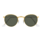 Ray-Ban Round Metal Sunglasses - Men's, Gold Frame, Green 50 mm Lenses, RB3447-919631-50
