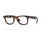 Ray-Ban RX5121 Progressive Eyeglasses - Yellow Havana Frame / 47 mm Prescription Lenses, 2291-4722