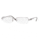 Ray-Ban RX 6156 Eyeglasses Styles - Smoke Grey Frame w/Non-Rx 50 mm Diameter Lenses, 2553-5017