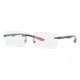 Ray-Ban RX8404 SV Prescription Eyeglasses - 2509 Silver Frame / 53 mm Prescription Lenses, 2509-5316