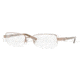 Ray-Ban RX8616 SV Prescription Eyeglasses - Light Brown Gloss Frame / 52 mm Prescription Lenses, 1033-5218
