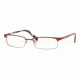 Ray-Ban RX8633 SV Prescription Eyeglasses - Dark Red Demo Lens Frame / 52 mm Prescription Lenses, 1043-5217
