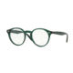 Ray-Ban RX2180V Eyeglass Frames 5495-49 - Trasparent Green Frame