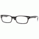 Ray-Ban Eyeglasses RX5150 with Rx Prescription Lenses 2034-5219 - Top Black On Transpare