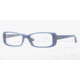 Ray-Ban RX5243 Progressive Prescription Eyeglasses 5083-5016 - Top Transp Blue On Dar 