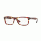 Ray-Ban RX5287 Single Vision Prescription Eyeglasses 5710-54 - Spotted Red/brown Yellow Frame