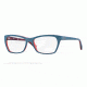 Ray-Ban RX5298 Single Vision Prescription Eyeglasses 5388-53 - Top Matte Oil On Trasp Red Frame