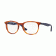 Ray-Ban RX5356 Single Vision Prescription Eyeglasses 5609-52 - Shiny Red Havana Frame