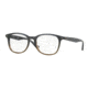 Ray-Ban RX5356 Single Vision Prescription Eyeglasses 5766-54 - Gradient Grey On Stripped Grey Frame