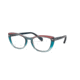 Ray-Ban RX5366 Prescription Eyeglasses, 52mm, Tri Grad Blue/Red/Azure, RX5366-5834-52-SV