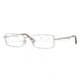 Ray-Ban RX6211 Single Vision Prescription Eyeglasses 2338-5317 - Matte Silver Frame