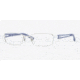 Ray-Ban RX6217 Single Vision Prescription Eyewear 2538-5017 - Matte Silver 