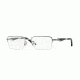 Ray-Ban RX6285 Bifocal Prescription Eyeglasses 2502-51 - Gunmetal Frame, Gray-Green Lenses