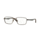 Ray-Ban RX6334 Progressive Prescription Eyeglasses 2511-53 - Shiny Dark Brown Frame
