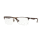 Ray-Ban RX6335 Bifocal Prescription Eyeglasses 2758-54 - Dark Matte Brown Frame