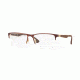 Ray-Ban RX6335 Bifocal Prescription Eyeglasses 2917-56 - Gold Havana Frame