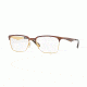 Ray-Ban RX6344 Bifocal Prescription Eyeglasses 2917-54 - Gold Havana Frame