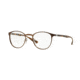 Ray-Ban RX6355 Single Vision Prescription Eyeglasses 2758-50 - Dark Matte Brown Frame