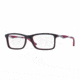 Ray-Ban RX7023 Eyeglass Frames 5259-53 - Top Black On Matte Bordeaux Frame